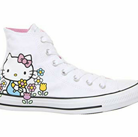 hello kitty high top converse